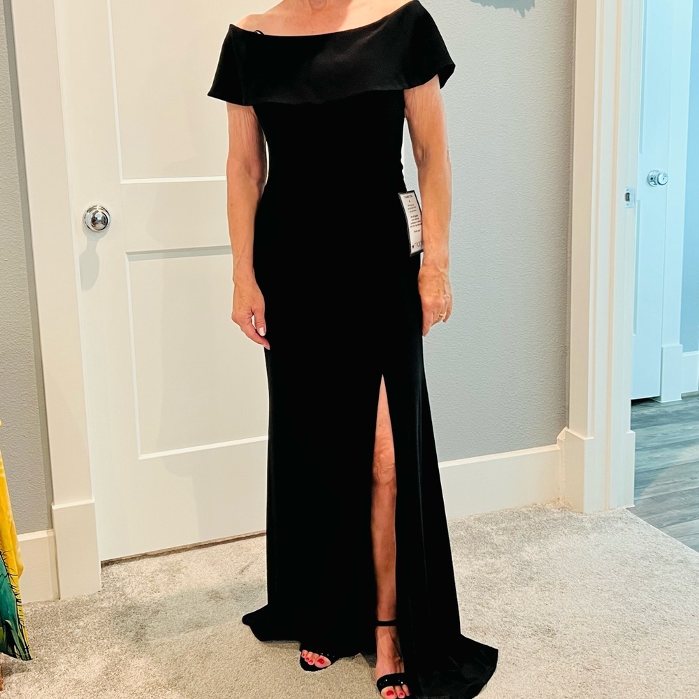 Off The Shoulder Ruched- back Long Dress by Xcape.